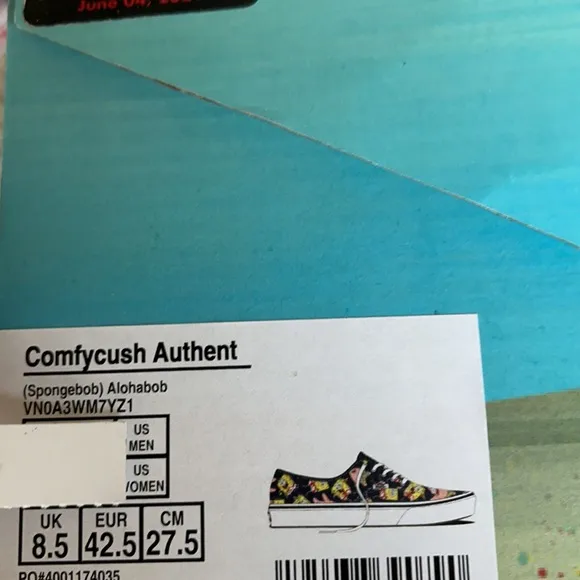 Vans Comfycush Authentic Spongebob Alohabob Men’s