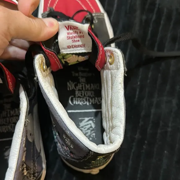 Vans Disney Nightmare Before Christmas Sneakers Women’s 8 Jack Skellington
