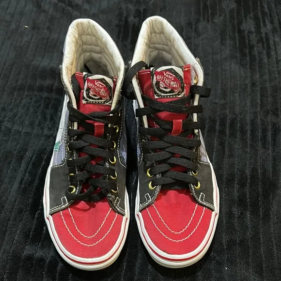 Vans Disney Nightmare Before Christmas Sneakers Women’s 8 Jack Skellington