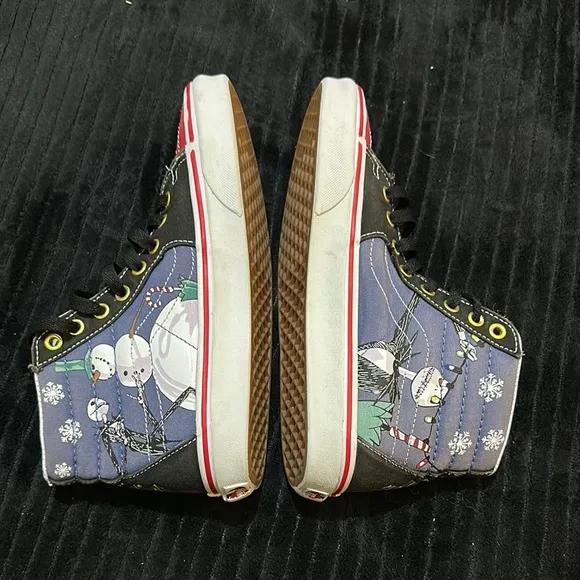 Vans Disney Nightmare Before Christmas Sneakers Women’s 8 Jack Skellington