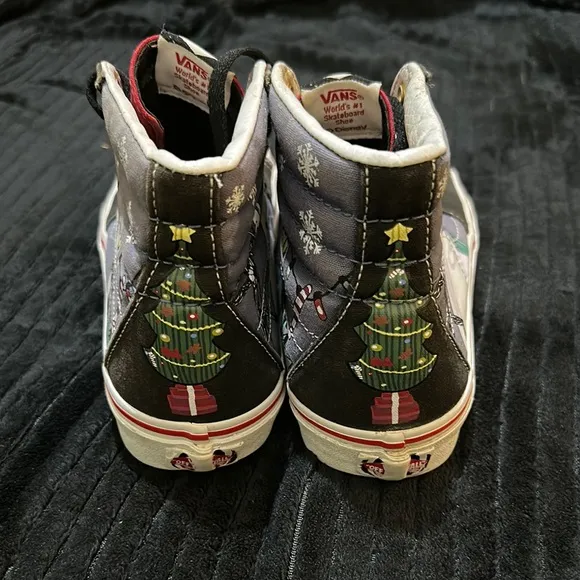 Vans Disney Nightmare Before Christmas Sneakers Women’s 8 Jack Skellington