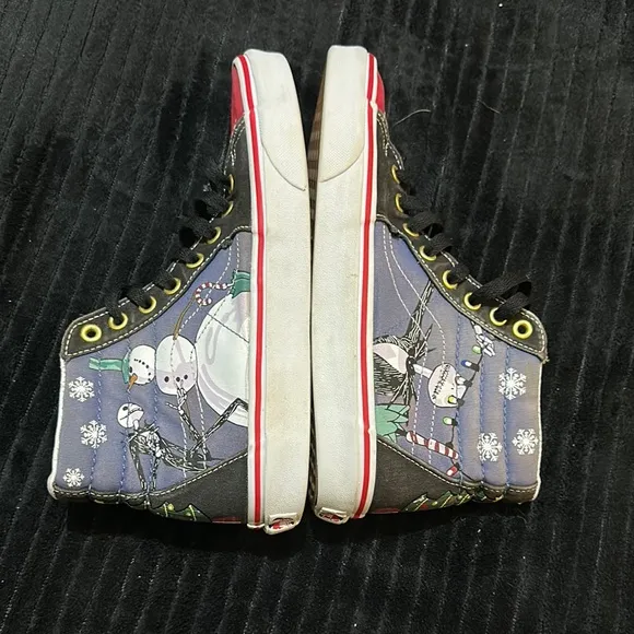 Vans Disney Nightmare Before Christmas Sneakers Women’s 8 Jack Skellington