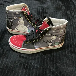 Vans Disney Nightmare Before Christmas Sneakers Women’s 8 Jack Skellington