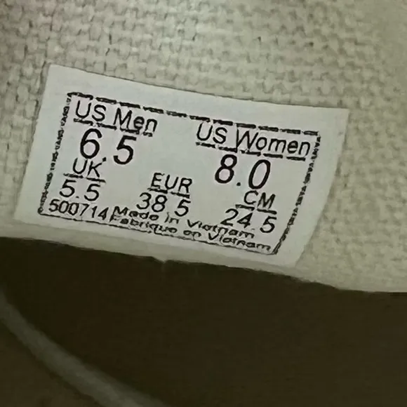 Vans ERA BMX True Navy/White Checkerboard Unisex Shoe Size 8 or 6.5 #705