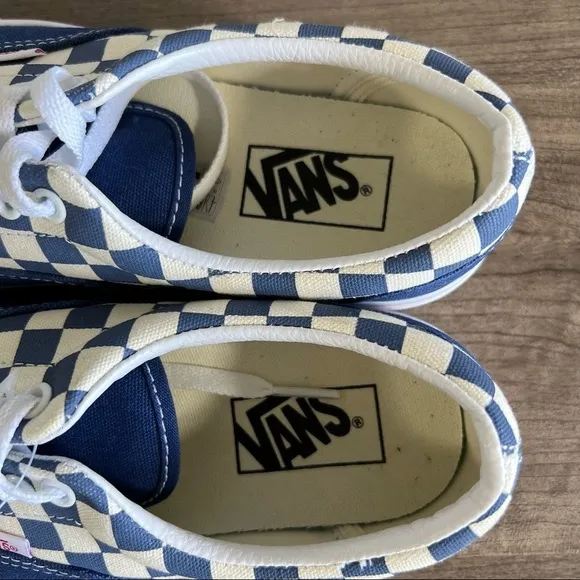 Vans ERA BMX True Navy/White Checkerboard Unisex Shoe Size 8 or 6.5 #705