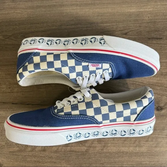 Vans ERA BMX True Navy/White Checkerboard Unisex Shoe Size 8 or 6.5 #705