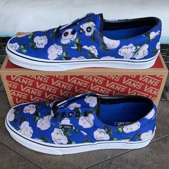 VANS ERA ROMANTIC FLORAL LAPIS BLUE MENS