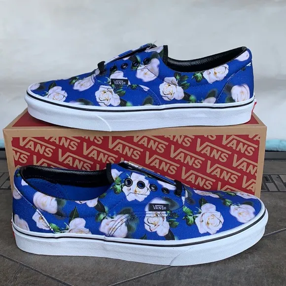 VANS ERA ROMANTIC FLORAL LAPIS BLUE MENS