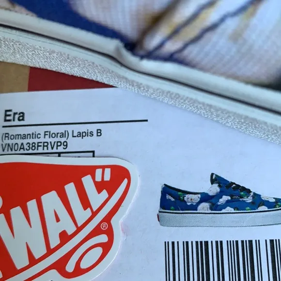 VANS ERA ROMANTIC FLORAL LAPIS BLUE MENS