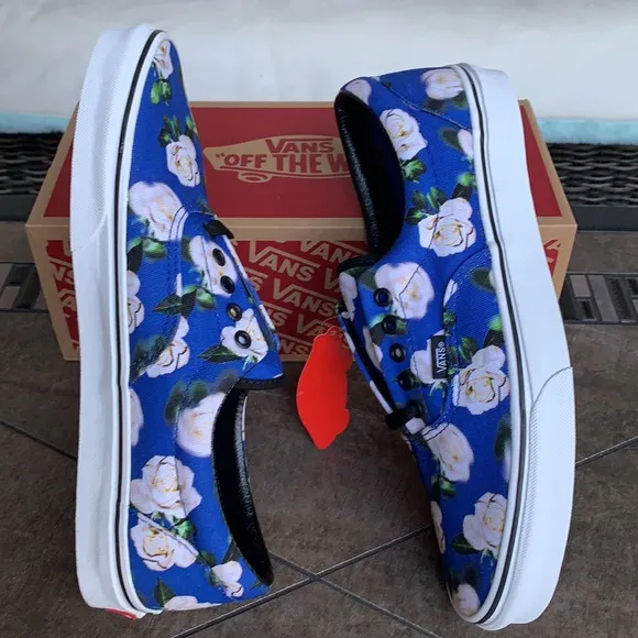 VANS ERA ROMANTIC FLORAL LAPIS BLUE MENS
