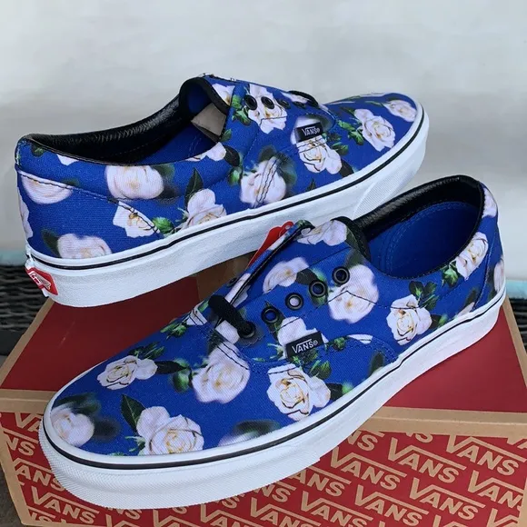 VANS ERA ROMANTIC FLORAL LAPIS BLUE MENS