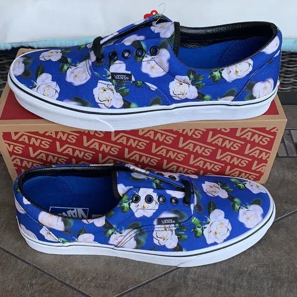 VANS ERA ROMANTIC FLORAL LAPIS BLUE MENS