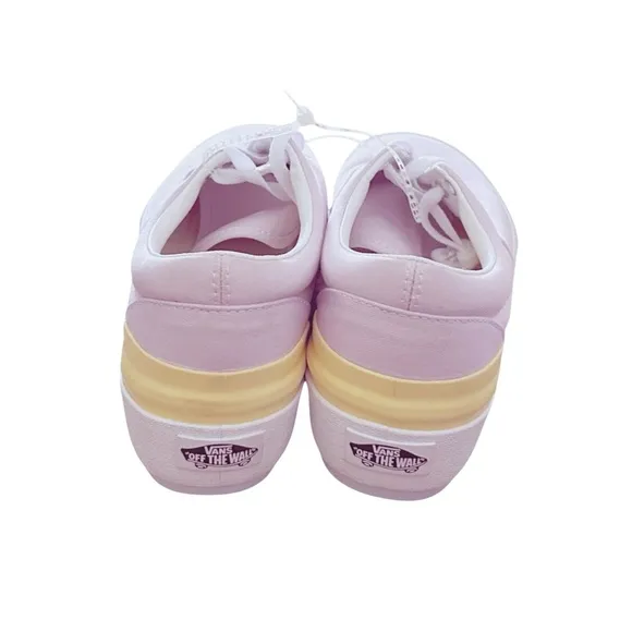 Vans Era Stacked Platform Pastel Multi Sneakers Women Size 9.5 Men Size 8