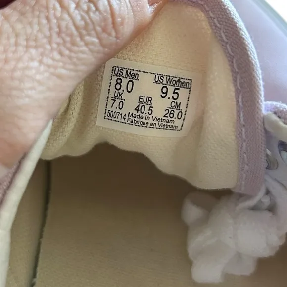 Vans Era Stacked Platform Pastel Multi Sneakers Women Size 9.5 Men Size 8