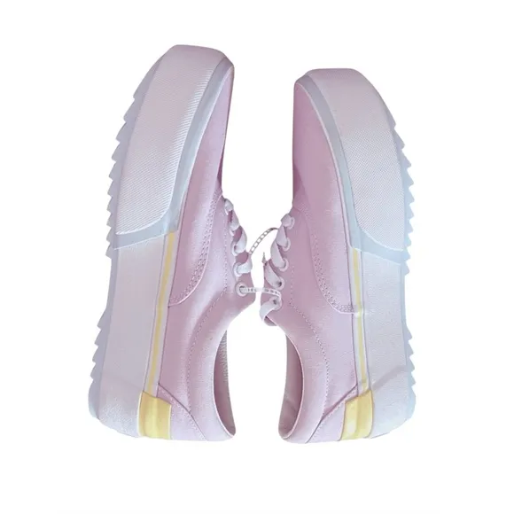 Vans Era Stacked Platform Pastel Multi Sneakers Women Size 9.5 Men Size 8
