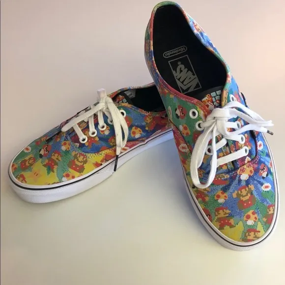 Vans Mario Brothers Shoes