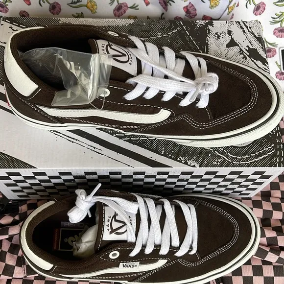 Vans Men’s RowanDark BrownVN0A5JICDRB Sneakers