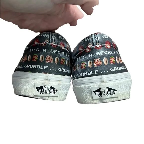 Vans Off the Wall Nintendo Slip on Gamer Shoes Size US Mens 6.5