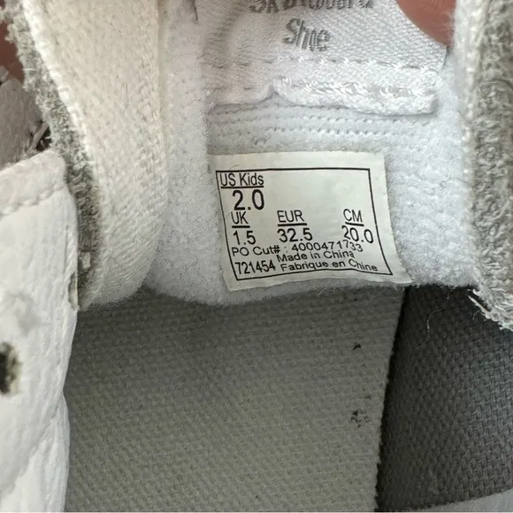 Vans Off The Wall Sneakers Kids 2 Light Gray Suede Hi Top Sk8 Back Zip