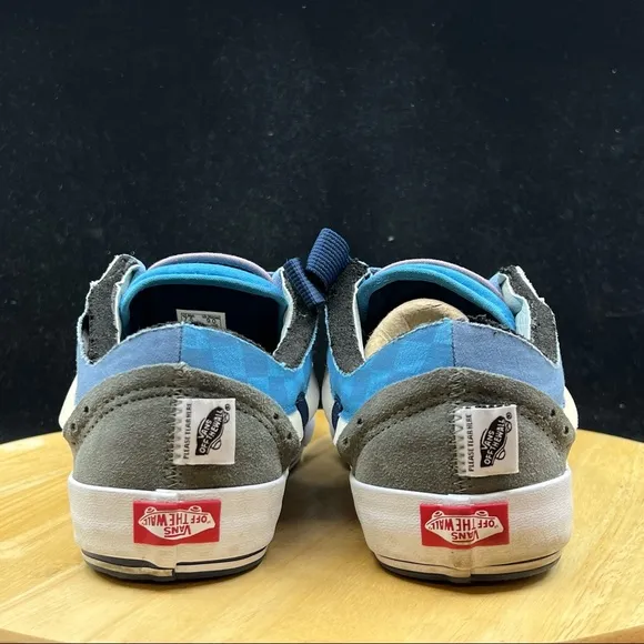 Vans OLD SKOOL CAP DRESS BLUES/CORONET BLUE Men's Shoes Size 7.5 Distressed Rare