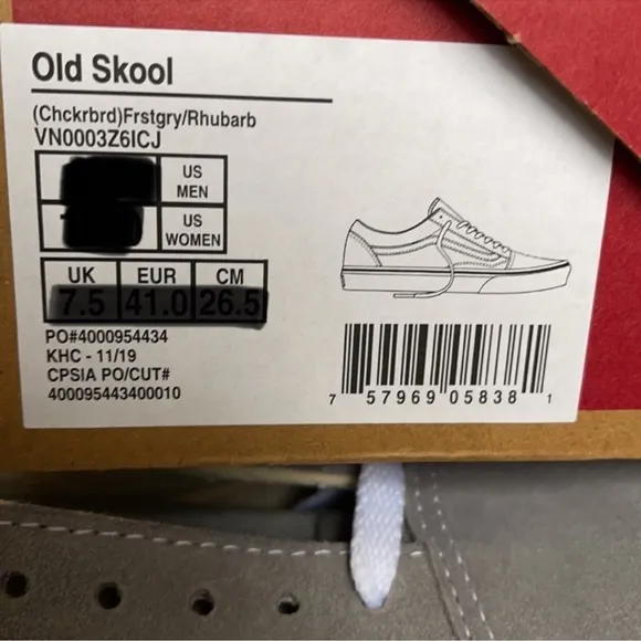 Vans Old Skool Checkerboard MEN`S