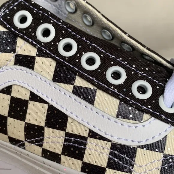 VANS OLD SKOOL CONFETTI BLACK/TRUE WHITE WMNS