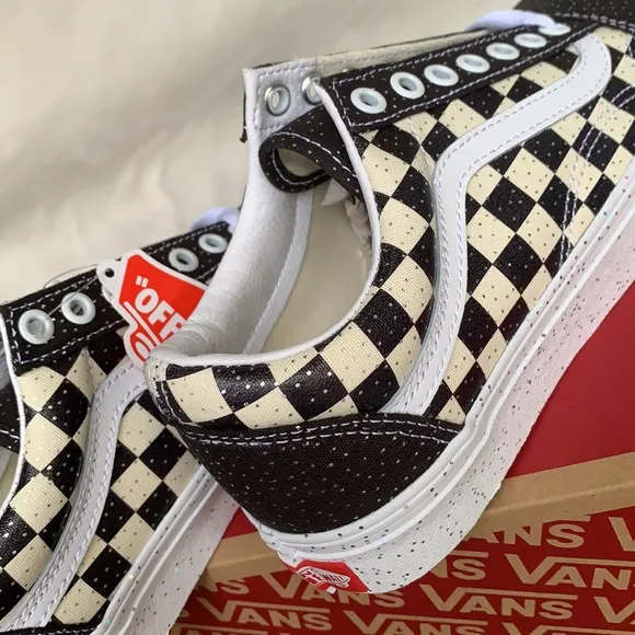 VANS OLD SKOOL CONFETTI BLACK/TRUE WHITE WMNS