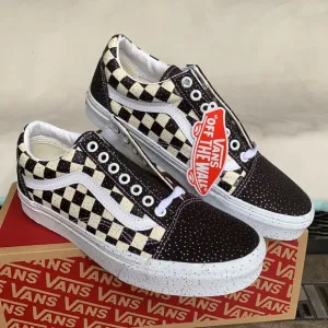 VANS OLD SKOOL CONFETTI BLACK/TRUE WHITE WMNS
