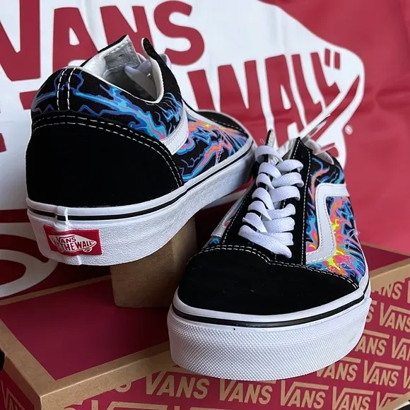 Vans Old Skool Electric Flame Black/True White Men’s sneakers