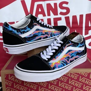 Vans Old Skool Electric Flame Black/True White Men’s sneakers