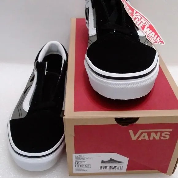 Vans Old Skool KIDS SHOES SIZE-2.0 K