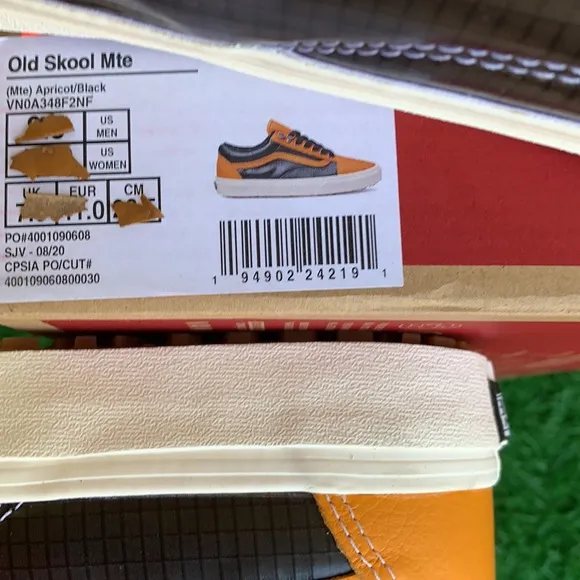 Vans Old Skool Mte Apricot/Black Men’s
