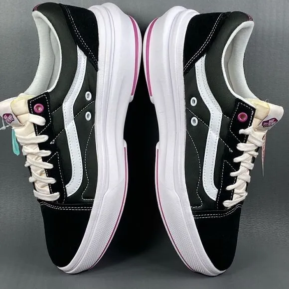 VANS  Old Skool Overt CC POP COLOR BLACK sneaker shoes mens size 10.5 (new)