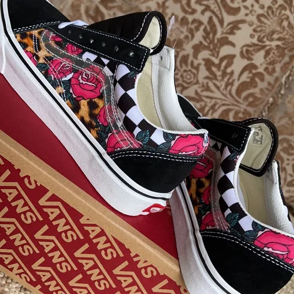 Vans Old Skool Rose/Animalchck True White/Multi WM