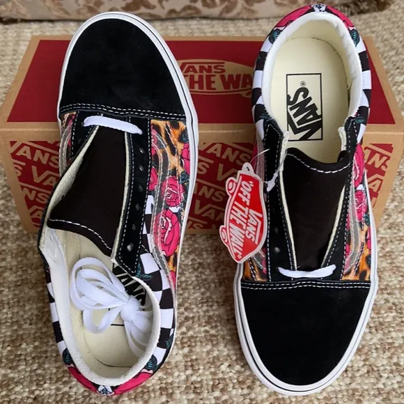 Vans Old Skool Rose/Animalchck True White/Multi WM