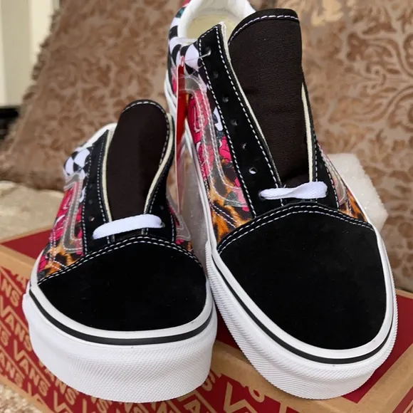 Vans Old Skool Rose/Animalchck True White/Multi WM
