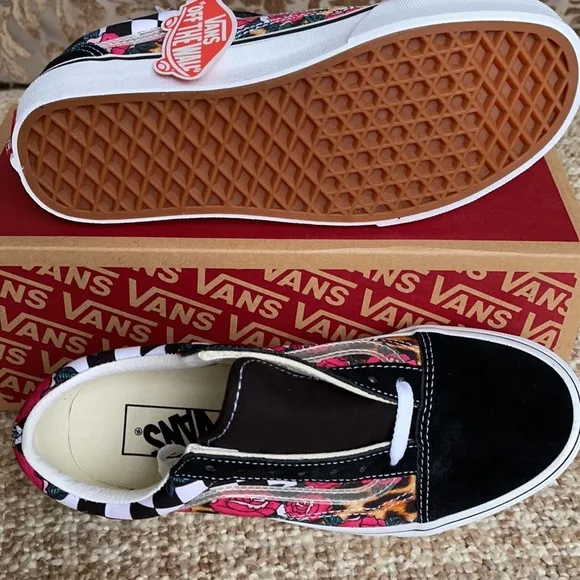 Vans Old Skool Rose/Animalchck True White/Multi WM