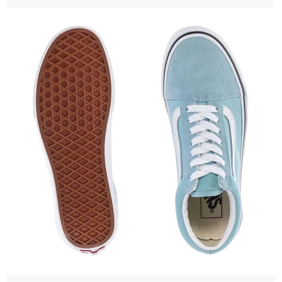 Vans Old Skool VN0007NTH70 Sneakers Unisex US 7.5 Blue Skateboard Shoes TF1070