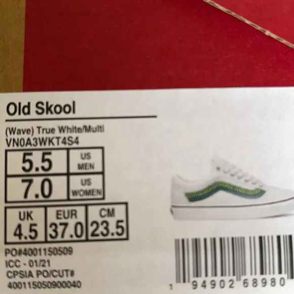 Vans Old Skool Wave True White/Multi WMNS
