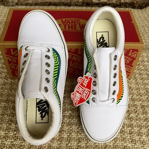 Vans Old Skool Wave True White/Multi WMNS