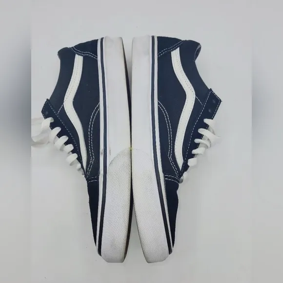 VANS Old Skool X Bape Unisex Custom Made Camo Shark Teeth Sneakers SZ 8