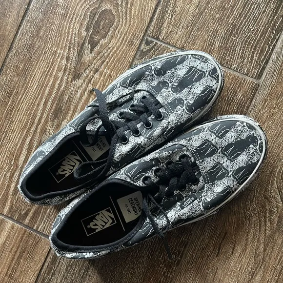 VANS OPENING CEREMONY black panther print unisex sneakers