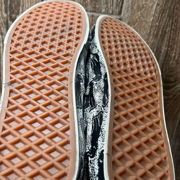 VANS OPENING CEREMONY black panther print unisex sneakers
