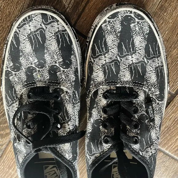 VANS OPENING CEREMONY black panther print unisex sneakers