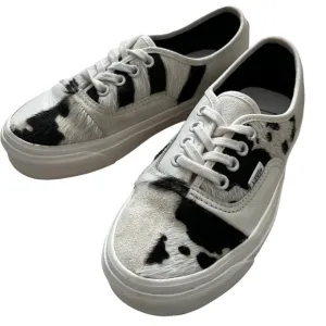 VANS RARE Zebra Print Sneakers shoes Unisex Size 3.5 Men , 5 Women