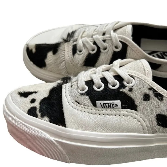 VANS RARE Zebra Print Sneakers shoes Unisex Size 3.5 Men , 5 Women
