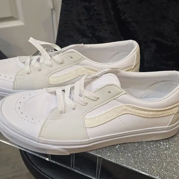 Vans SK-8 Lo Glitter Band Sneakers