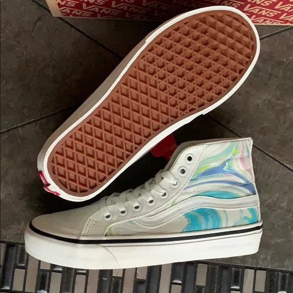 VANS SK8-Hi 138 DECON RESIN SWIRL Marshmal men’s