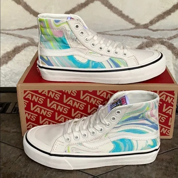 VANS SK8-Hi 138 DECON RESIN SWIRL Marshmal men’s