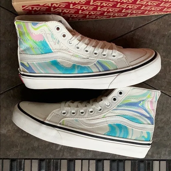VANS SK8-Hi 138 DECON RESIN SWIRL Marshmal men’s
